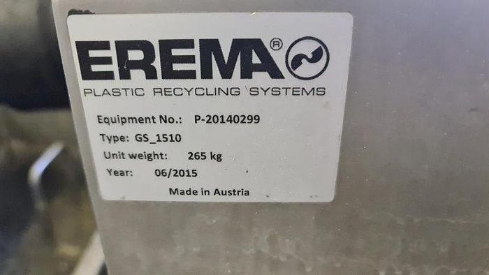 Gebraucht 01 EREMA RECYCLING LINE WITH PELLETIZER, 2010
