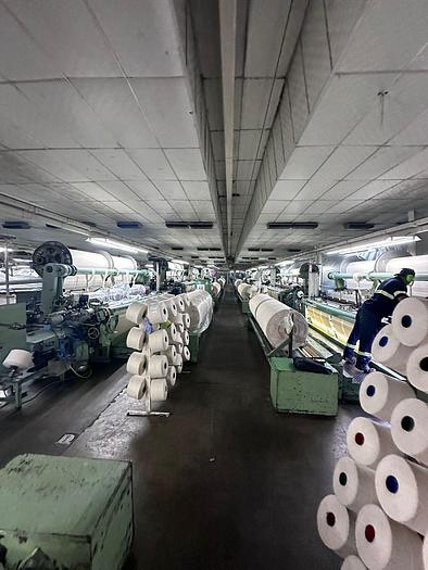 Gebraucht 16 sets used SULZER PROJECTILE LOOMS, type PU 130 VSD KR for Terry fabrics