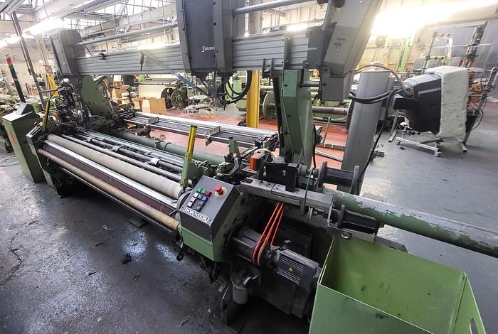 Gebraucht 2 x Dornier Greiferwebmaschine, Typ HTVS 6/S Nennbreite 230 cm, Bj. 2004!, AT2 Dialog Panel