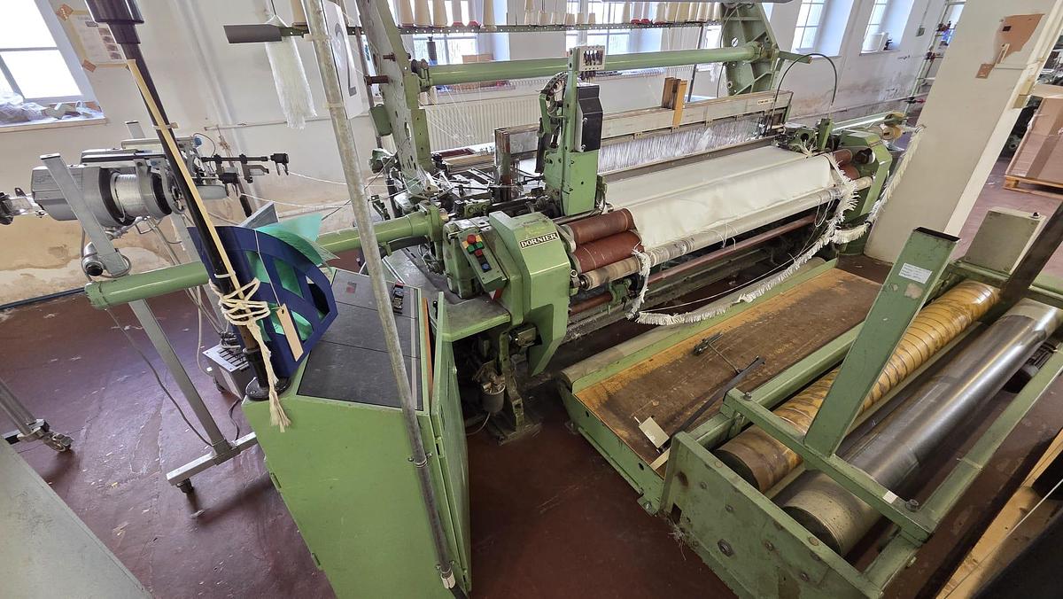 Gebraucht 01 used Dornier Rapier Loom, Type HTV8/SD – 210cm