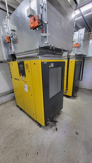 Gebraucht i) 2 Kompressoren-Anlagen, Fabrikat Kaeser