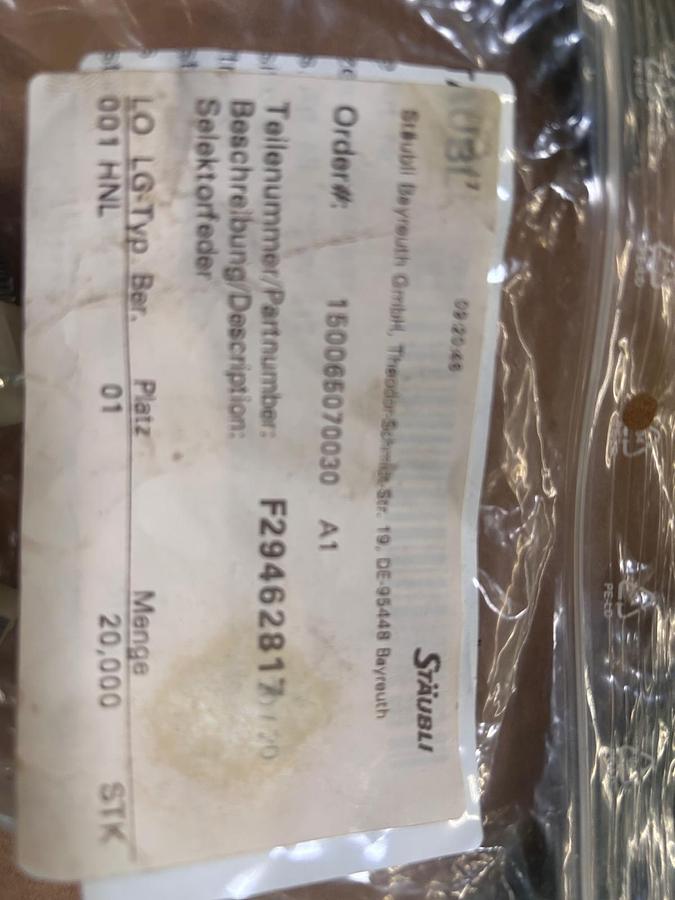 Gebraucht Picanol Ersatzteilpaket (für Gamma, OmniPlus, ...)