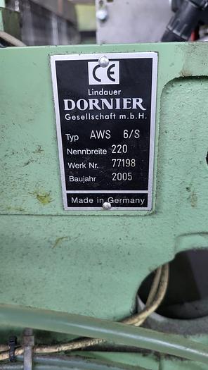 Gebraucht 01 Dornier Luftwebmaschine AWS 6/S , Bj. 2005