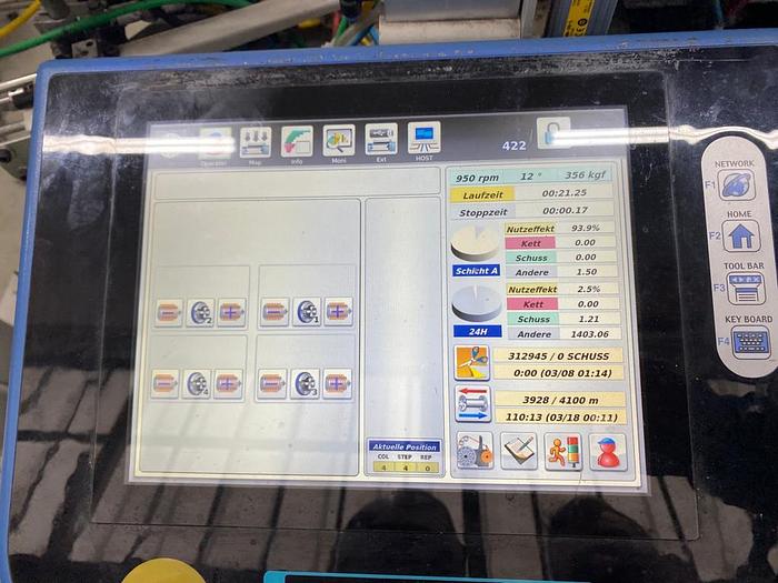 Gebraucht 1 Toyota Webmaschine JAT810 JA4S-210EC EFT810 E-Shed