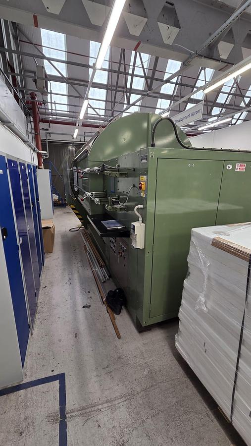 Gebraucht 01 gebrauchter Suzuki Musterkettenschärmaschine, Typ NAS-130