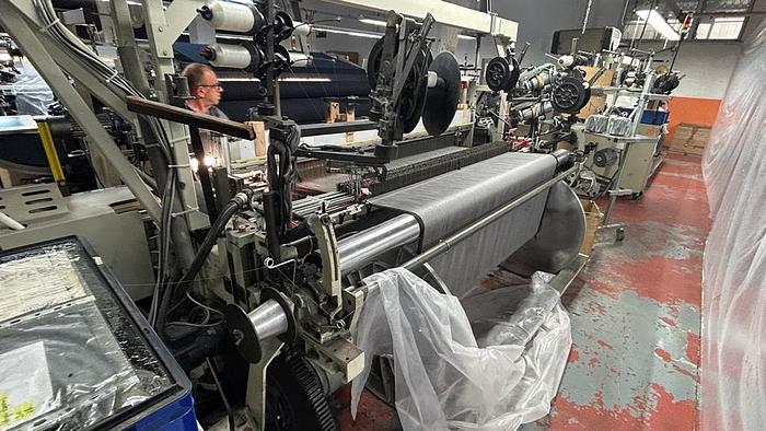 Gebraucht 04 gebrauchte Picanol Greiferwebmaschinen, Typ Gammax 8-R 220  mit Stäubli Schaftmaschine