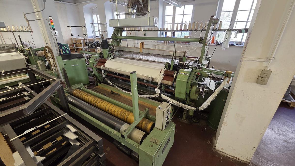 Gebraucht 01 used Dornier Rapier Loom, Type HTV8/SD – 210cm