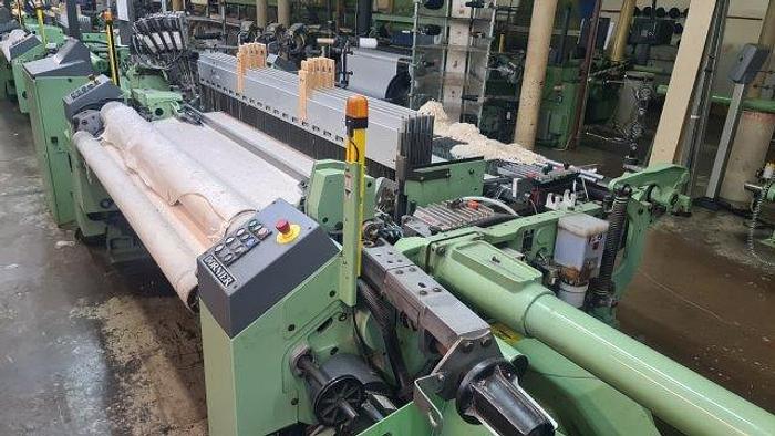 Gebraucht 2 gebr. DORNIER GREIFER-WEBMASCHINEN, TYPE PTS 8/S, 