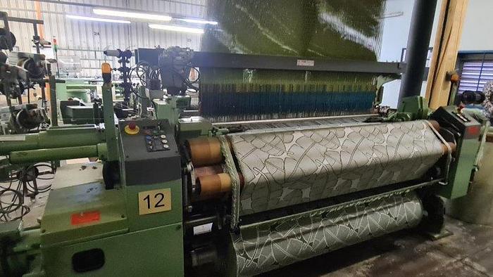 Gebraucht 02 gebr. DORNIER Greiferwebmaschinen PTS 8/J, Bj 2005