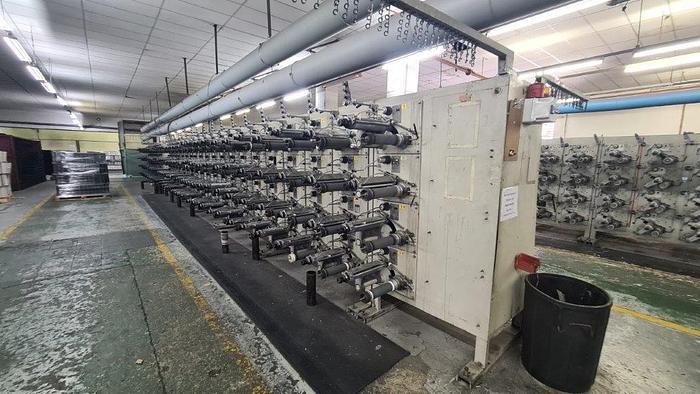 Gebraucht COMPLETE BARMAG PP/PE TAPE EXTRUSION LINE, 2003 Type: Barmag FB9-1300-WS/HT