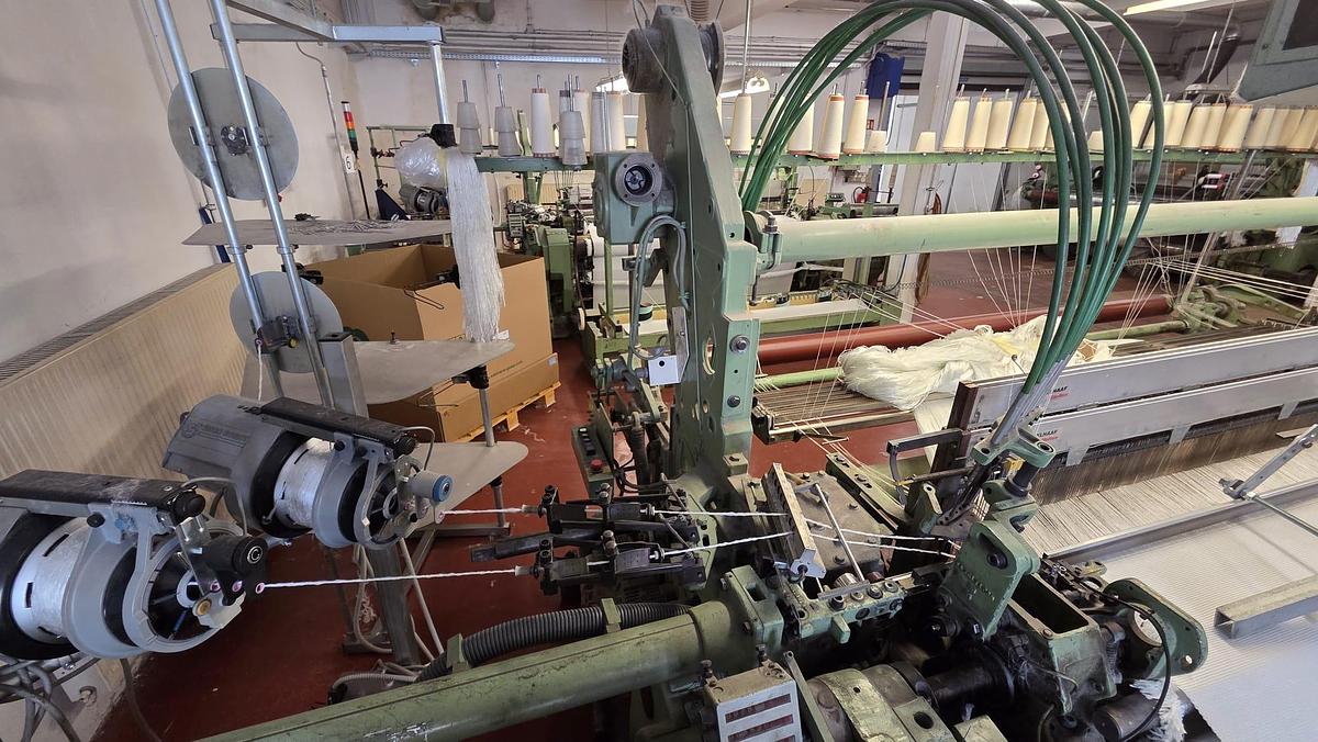 Gebraucht 02 used Dornier Rapier Looms, Type GTN8/SD – 220cm