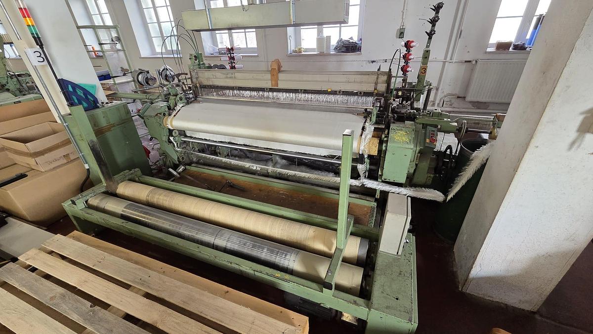Gebraucht 01 used Dornier Rapier Looms, Type GTN8/SD – 220cm