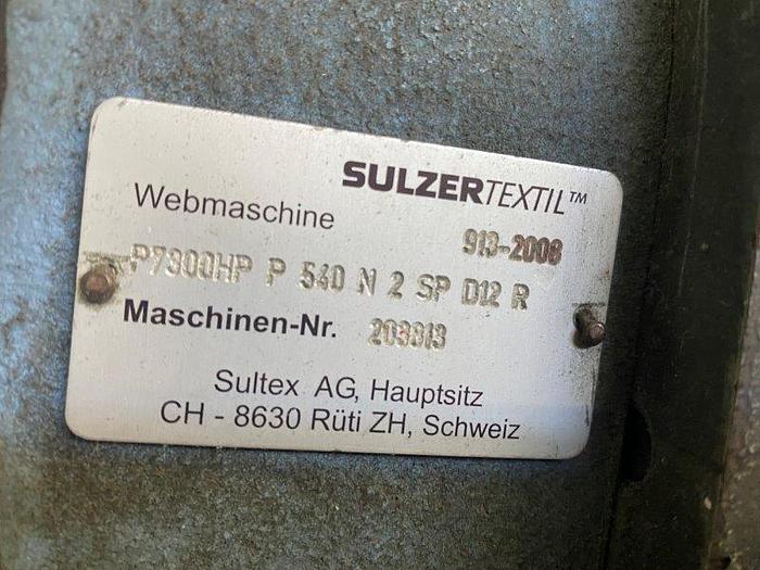 Gebraucht 02 ITEMA / SULTEX PROJECTILE LOOMS P7300 HP P540 N2 SP D12 R