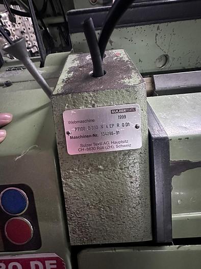 Gebraucht 8 sets used SULZER PROJECTILE LOOMS, P7100 B360 N4 EP R Q D1