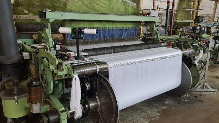 Gebraucht 04 gebr. Dornier Jacquard Greifer-Webmaschine PTS 8/J, AT2 Dialog Panel