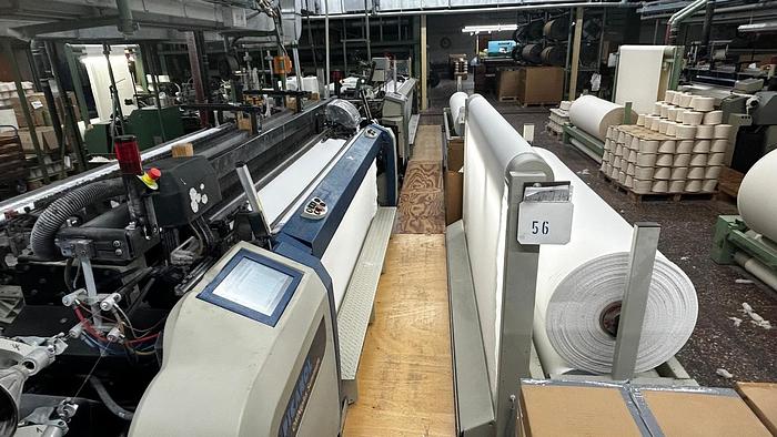 Gebraucht 02 sets Picanol Air-Jet Weaving Looms, type OmniPlus Summum – 250-4R