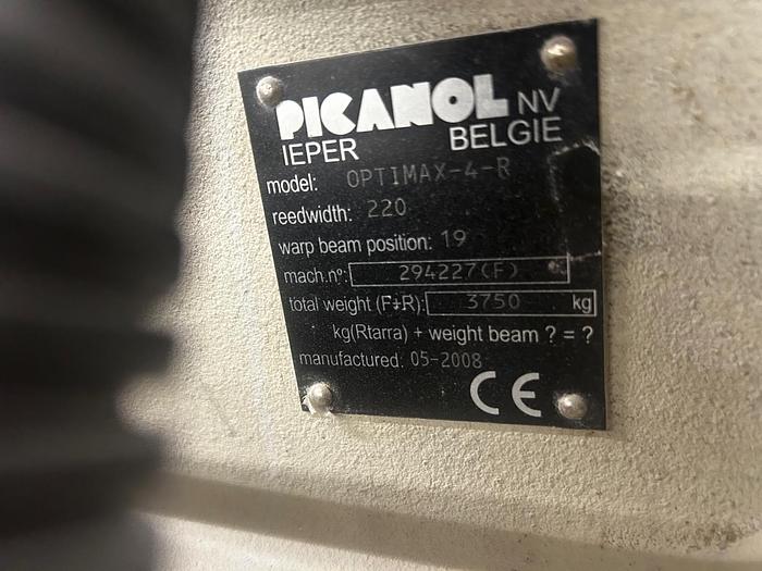 Gebraucht 02 sets used Picanol Rapier Weaving Machine, Optimax-4-R