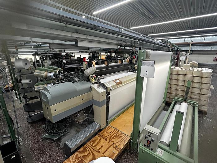 Gebraucht 5 sets used RAPIER LOOMS, make PICANOL, type GAMMA-4-R 190
