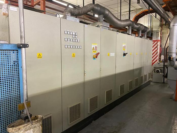 Gebraucht COMPLETE BARMAG PP/PE TAPE EXTRUSION LINE, 2003 Type: Barmag FB9-1300-WS/HT