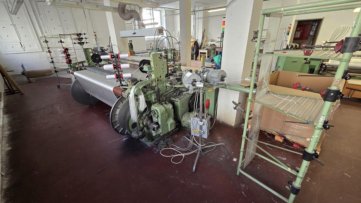 Gebraucht 01 used Dornier Rapier Looms, Type GTN8/SD – 220cm