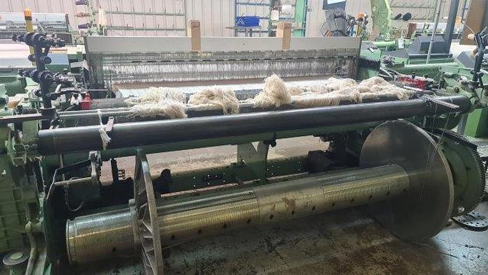 Gebraucht 2 gebr. DORNIER GREIFER-WEBMASCHINEN, TYPE PTS 8/S, 