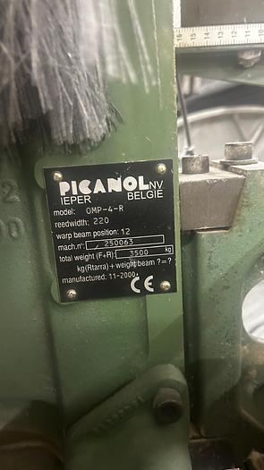 Gebraucht 04 sets Picanol Air-Jet Weaving Looms, type OmniPlus  – 220-4R