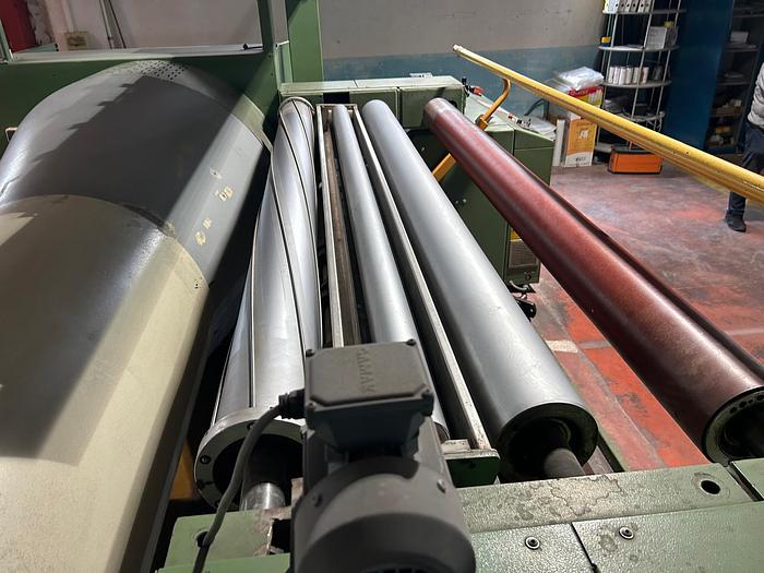 Gebraucht 01 gebrauchte KARL MAYER Schärmaschine, Typ BOM 2200 Band-O-Matic