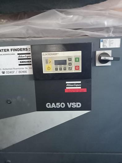 Gebraucht 03 verschiedene Kompressoren (z.B. ATLAS COPCO)  mit Trockner