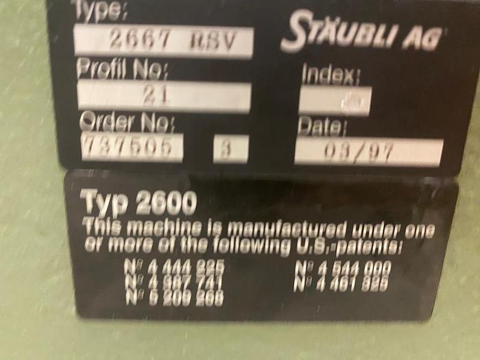 Gebraucht 02 Dornier Greiferwebmaschinen, Typ HTVS 8/S – 220