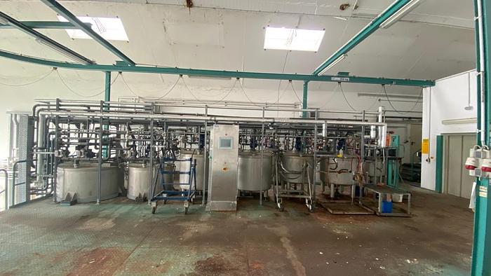 Gebraucht Semi-Automatic production plant for production of glass fiber sizings (batchwise)