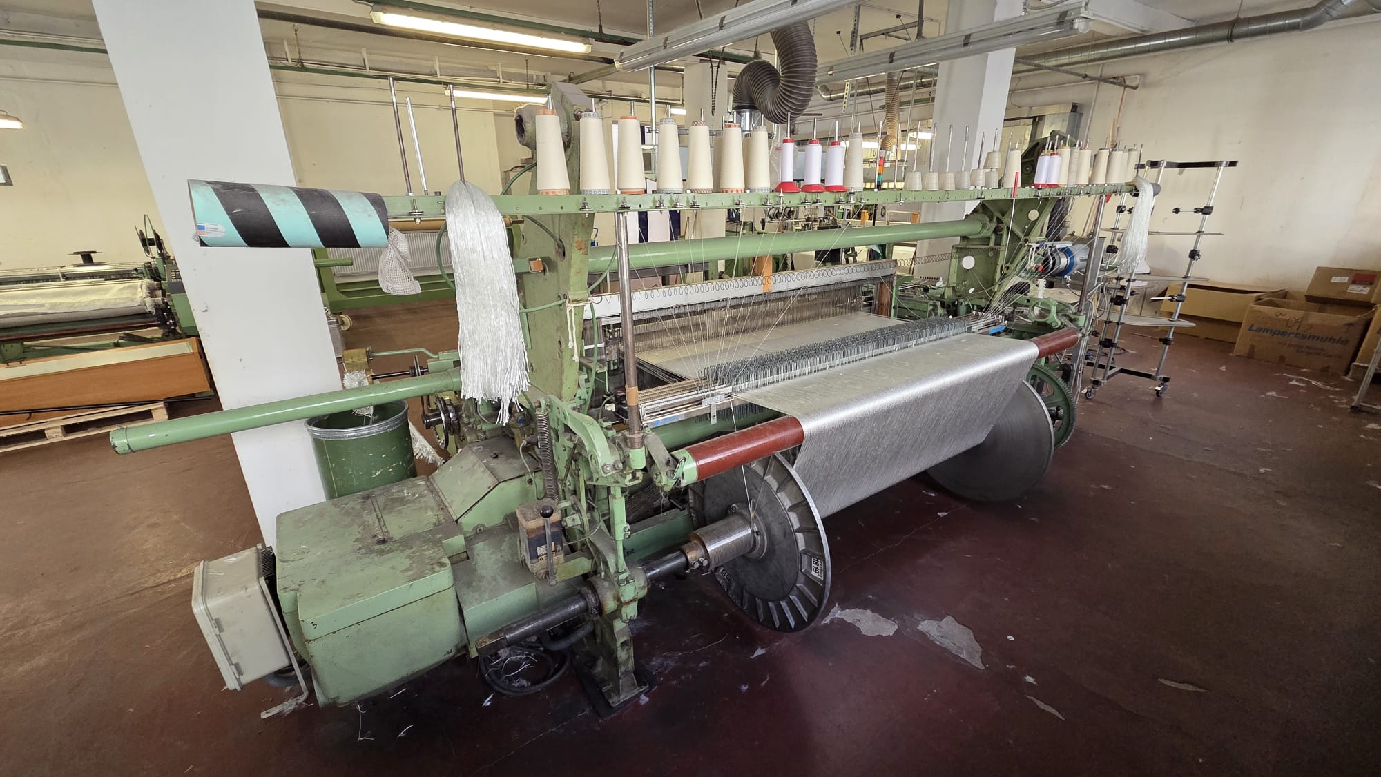 Gebraucht 01 used Dornier Rapier Loom, Type HTV8/SD – 210cm
