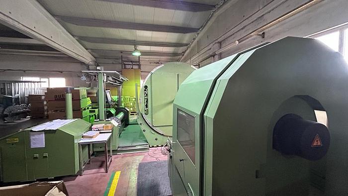 Gebraucht 01 gebrauchte Karl Mayer Musterkettenschärmaschine, Typ ROM2