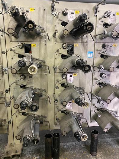 Gebraucht COMPLETE BARMAG PP/PE TAPE EXTRUSION LINE, 2003 Type: Barmag FB9-1300-WS/HT