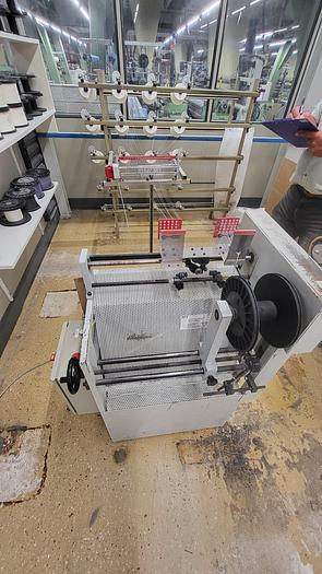 Gebraucht c) 1 Hilfskantenspulen - Schärmaschine, Fabrikat TFT (Italien)