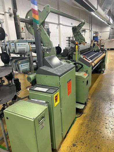 Gebraucht 12 Dornier Greiferwebmaschinen, PTS 8/S mit Stäubli Schaftmaschine 220cm