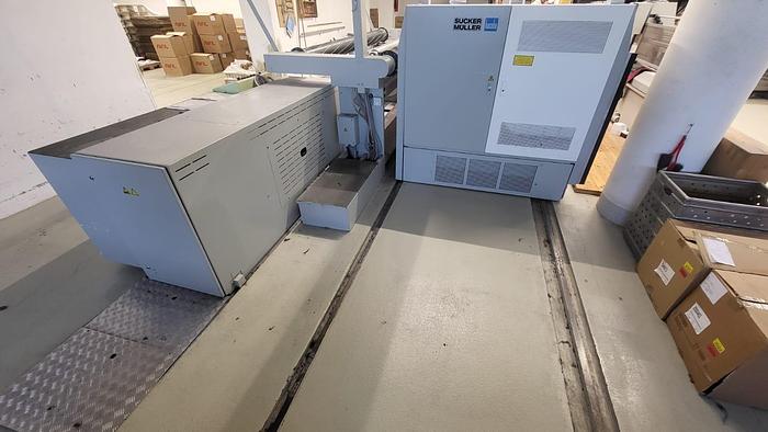 Gebraucht b) 01 Sektionalschärmaschine, Sucker-Müller / Hacoba