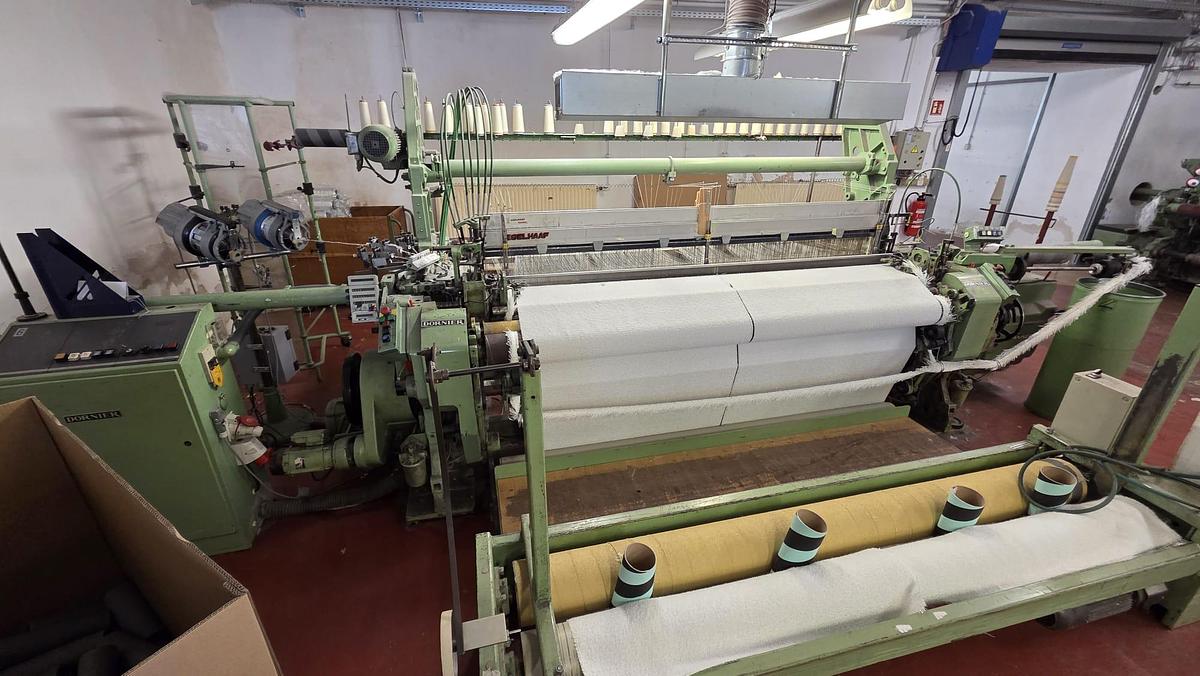 Gebraucht 02 used Dornier Rapier Looms, Type GTN8/SD – 220cm