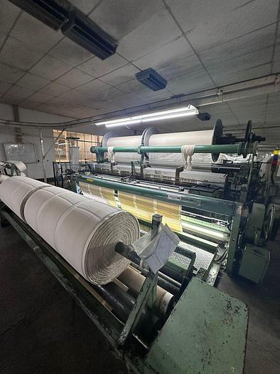 Gebraucht 16 sets used SULZER PROJECTILE LOOMS, type PU 130 VSD KR for Terry fabrics