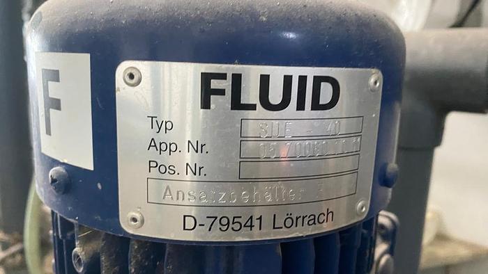 Gebraucht Semi-Automatic production plant for production of glass fiber sizings (batchwise)