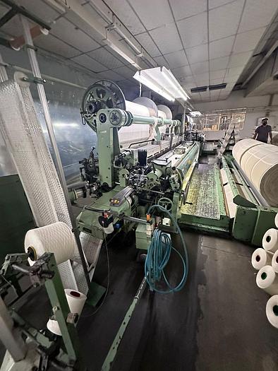 Gebraucht 16 sets used SULZER PROJECTILE LOOMS, type PU 130 VSD KR for Terry fabrics