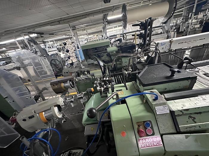 Gebraucht 8 sets used SULZER PROJECTILE LOOMS, P7100 B360 N4 EP R Q D1