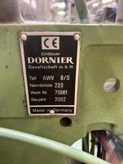Gebraucht 02 Dornier Luftwebmaschinen AWV 8/S 220