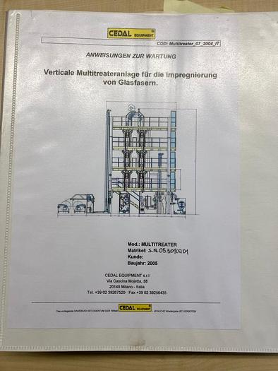 Gebraucht Imprägnieranlage Cedal Equipment Adara