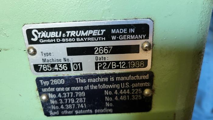 Gebraucht 02 gebr. DORNIER Greifer Webmaschinen HTV 8/S - 200 cm -