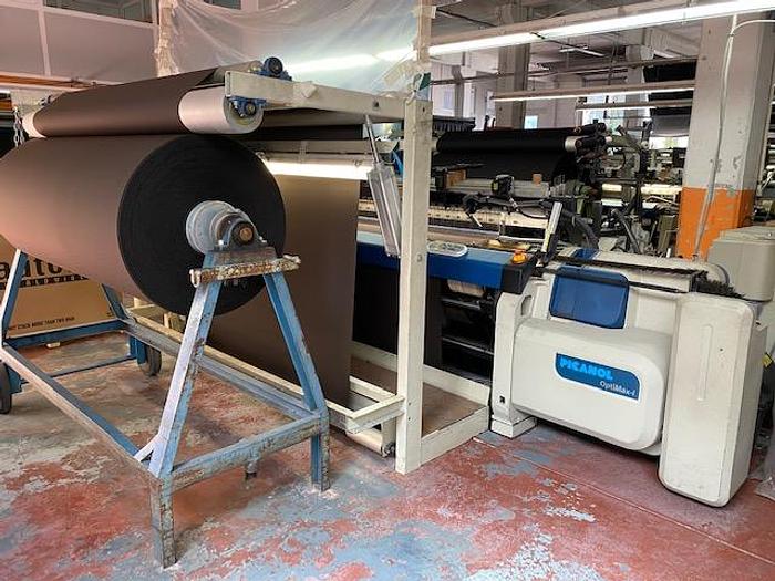 Gebraucht 04 gebrauchte Picanol Greiferwebmaschinen, Typ Optimax-i-8-R mit Stäubli Schaftmaschine