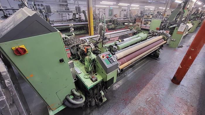 Gebraucht 02 gebrauchte Dornier Greiferwebmaschinen, HTVS 6/S, 220cm