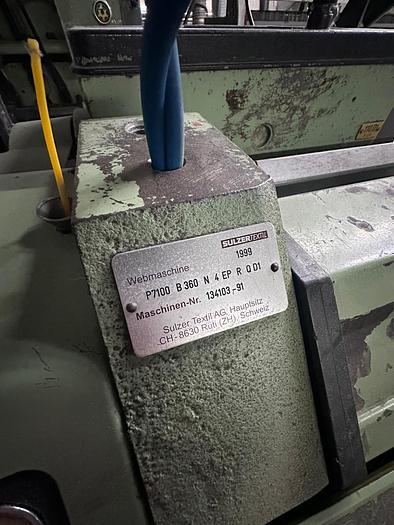 Gebraucht 8 sets used SULZER PROJECTILE LOOMS, P7100 B360 N4 EP R Q D1