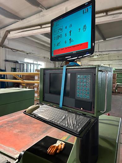 Gebraucht 01 gebrauchte KARL MAYER Schärmaschine, Typ BOM 2200 Band-O-Matic