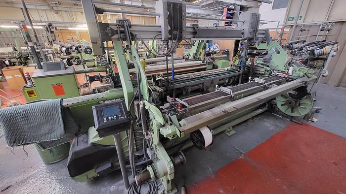 Gebraucht 03 gebrauchte Dornier Greiferwebmaschinen PTV/HTVS 6/S, 230cm