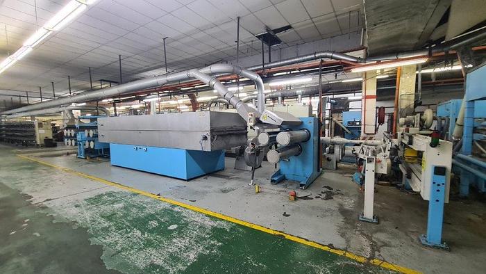 Gebraucht COMPLETE BARMAG PP/PE TAPE EXTRUSION LINE, 2003 Type: Barmag FB9-1300-WS/HT